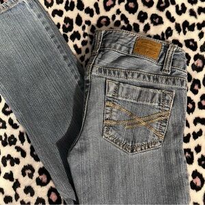 Aeropostale Women's Light Blue bootcut jeans